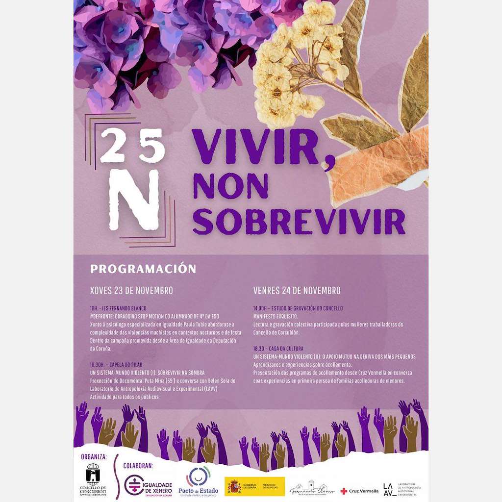 Día Internacional Contra a Violencia de Xénero en Corcubión