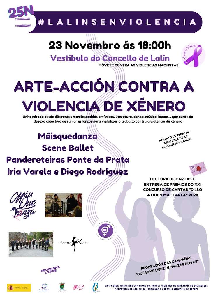 Día Internacional Contra a Violencia de Xénero en Lalín
