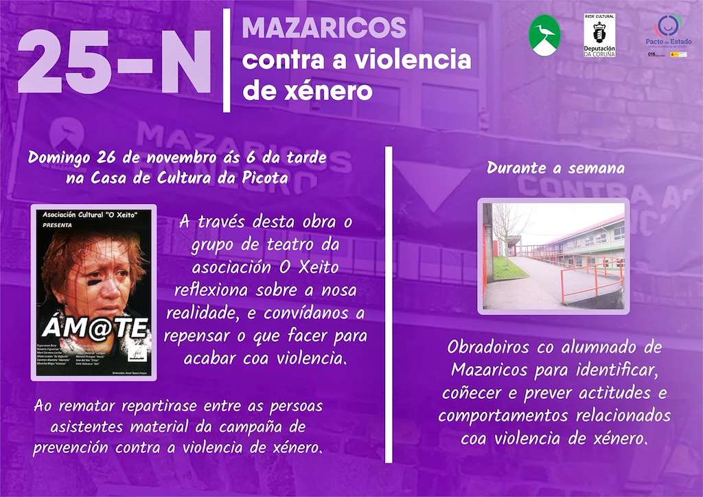 Día Internacional Contra a Violencia de Xénero en Mazaricos