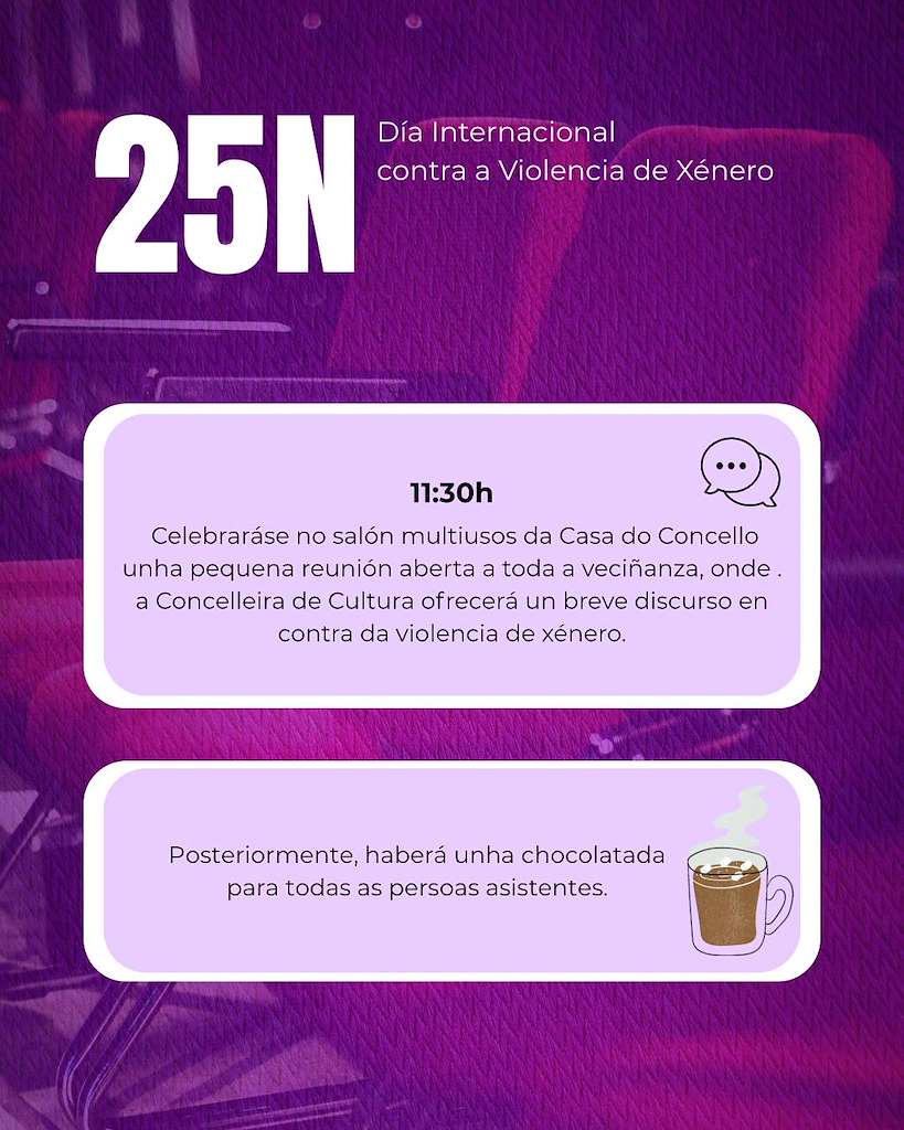 Día Internacional contra a Violencia de Xénero en O Irixo