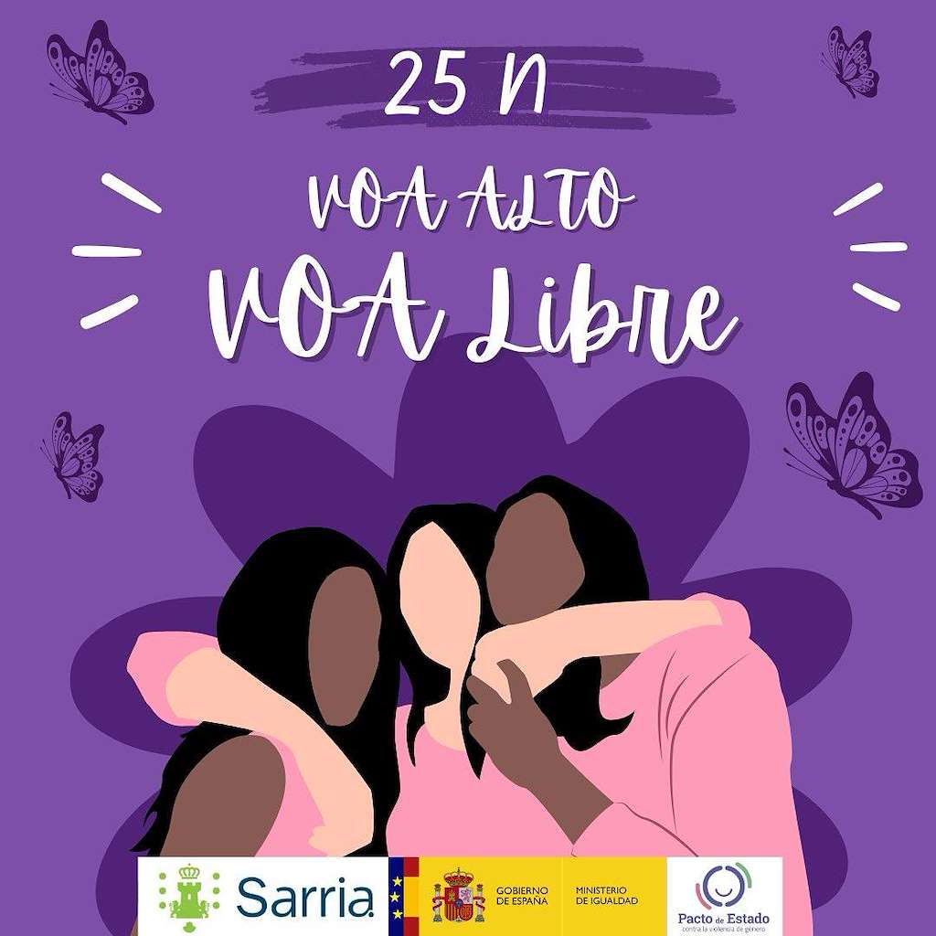 Día Internacional Contra a Violencia de Xénero  en Sarria