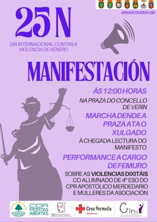 Día Internacional contra a Violencia de Xénero en Verín