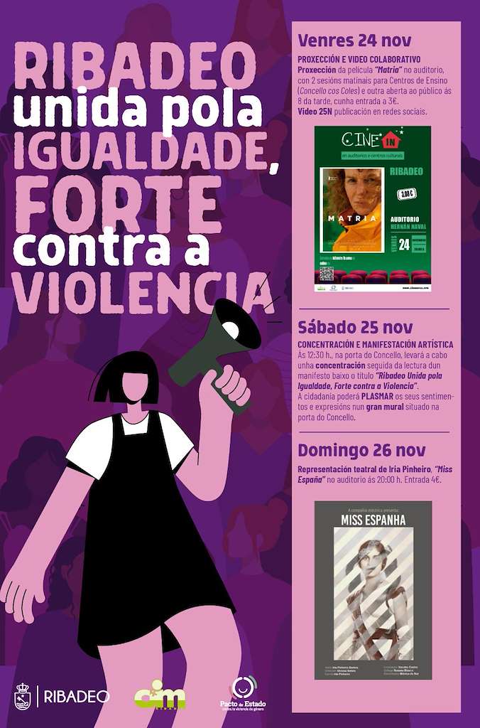 Día internacional Contra a Violencia  en Ribadeo