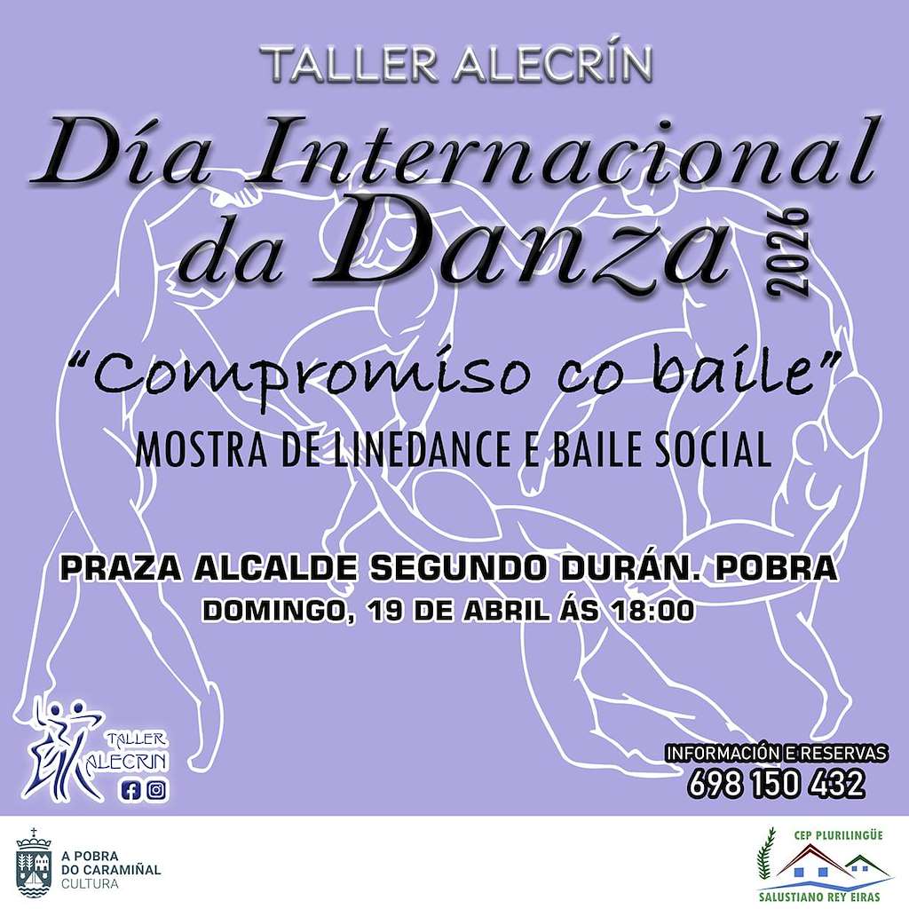 Día Internacional da Danza (2026) en A Pobra do Caramiñal