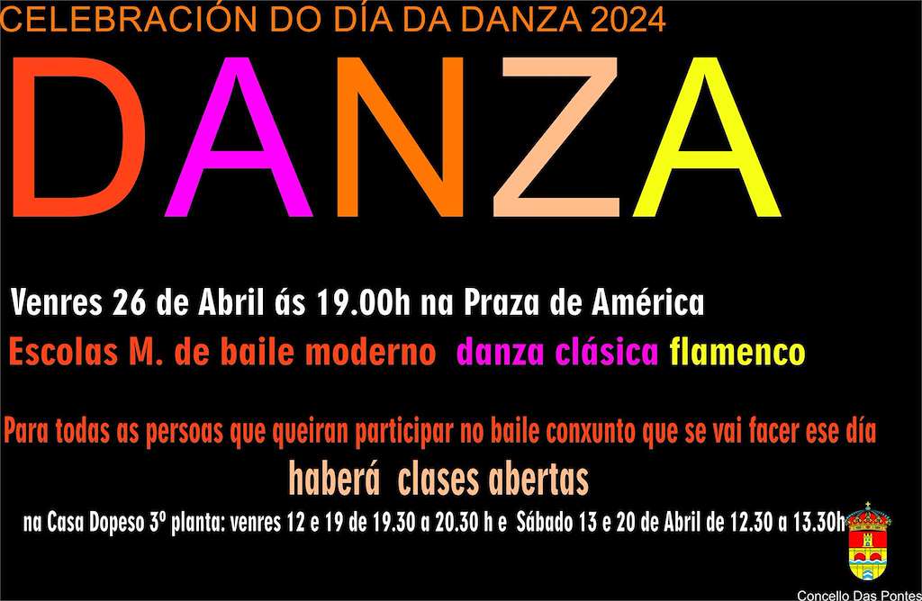 Día Internacional da Danza (2024) en As Pontes de García Rodríguez