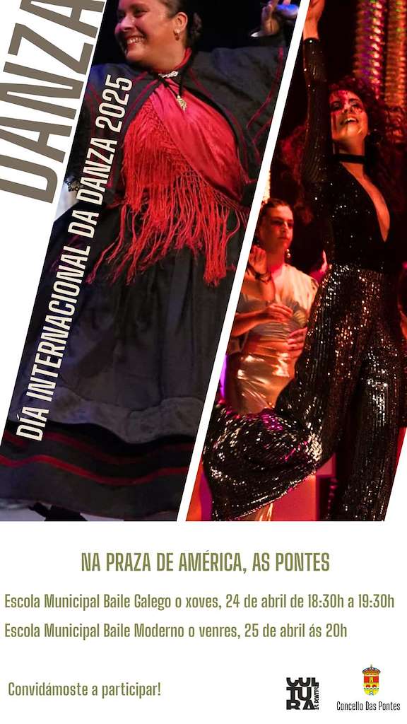 Día Internacional da Danza (2025) en As Pontes de García Rodríguez