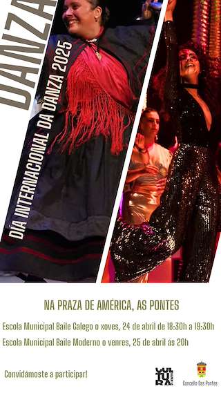 Fechas, información, programa, cartel, imágenes, mapa y ubicación de Día Internacional da Danza  en  As Pontes de García Rodríguez