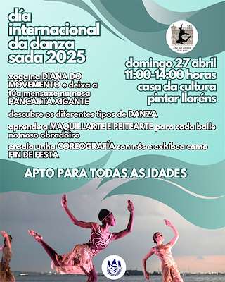 Fechas, información, programa, cartel, imágenes, mapa y ubicación de Día Internacional da Danza  en  Sada