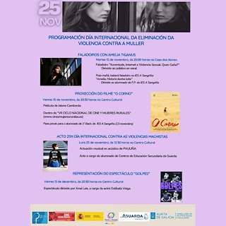 Fechas, información, programa, cartel, imágenes, mapa y ubicación de Día Internacional da Eliminación da Violencia Contra a Muller (2025) en A Guarda