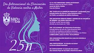 Fechas, información, programa, cartel, imágenes, mapa y ubicación de Día Internacional da Eliminación da Violencia Contra a Muller   en  Santa Comba