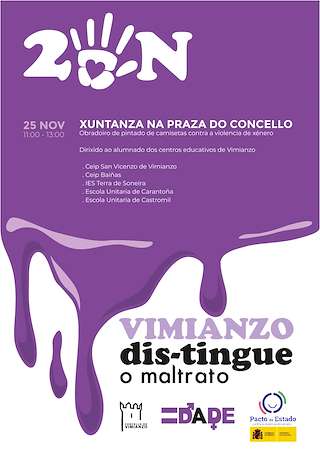 Fechas, información, programa, cartel, imágenes, mapa y ubicación de Día Internacional da Eliminación da Violencia Contra a Muller  en  Vimianzo