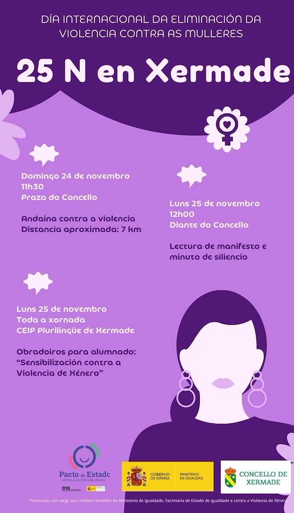 Día Internacional da Eliminación da Violencia contra as Mulleres en Xermade