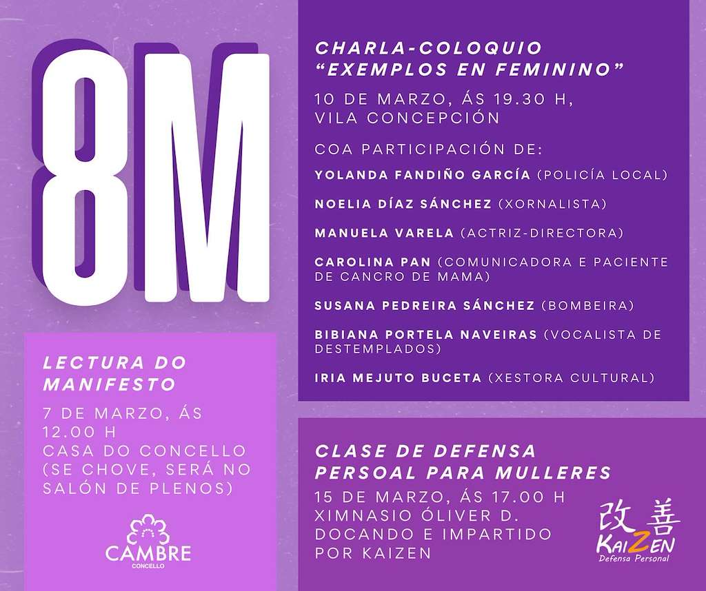 Día Internacional da Muller en Cambre