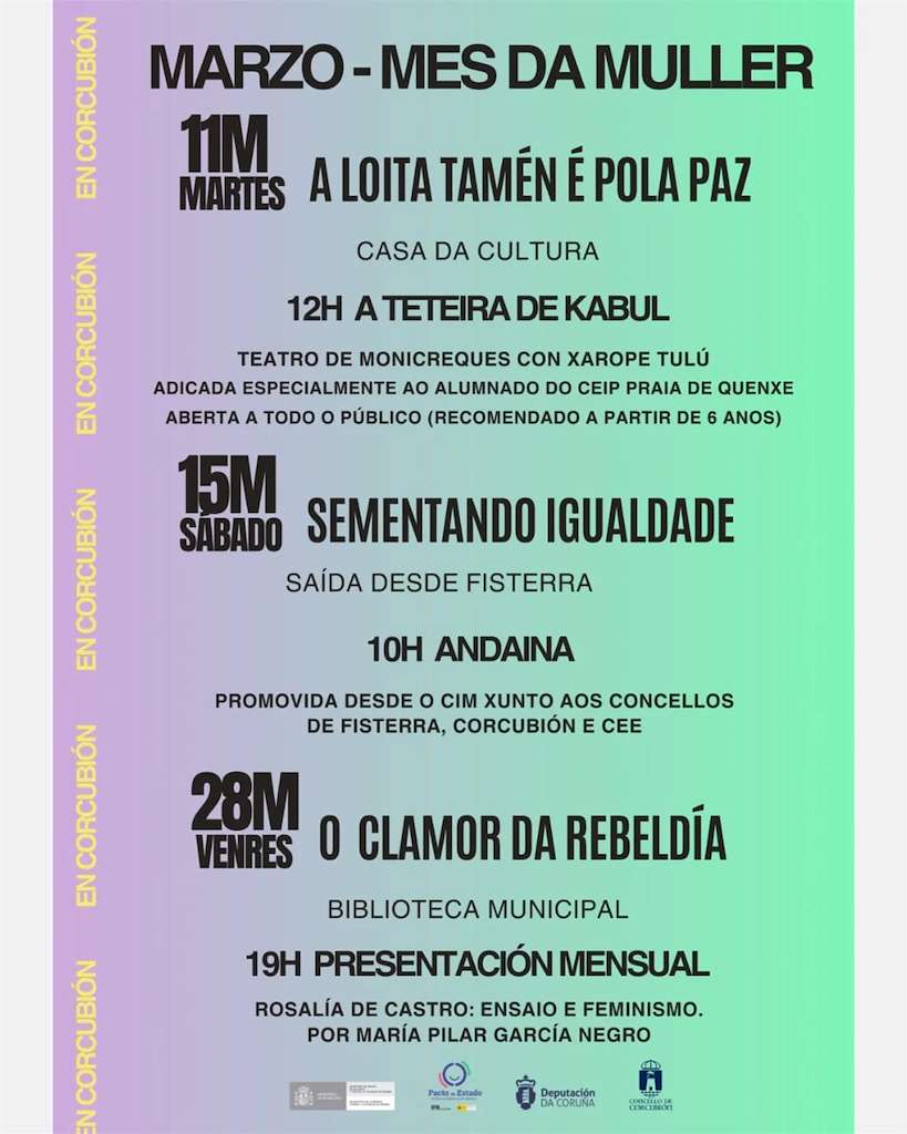 Día Internacional da Muller en Corcubión
