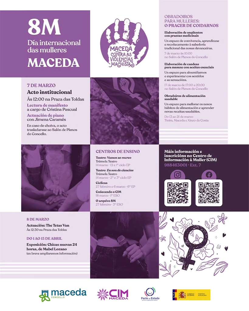 Día Internacional da Muller en Maceda