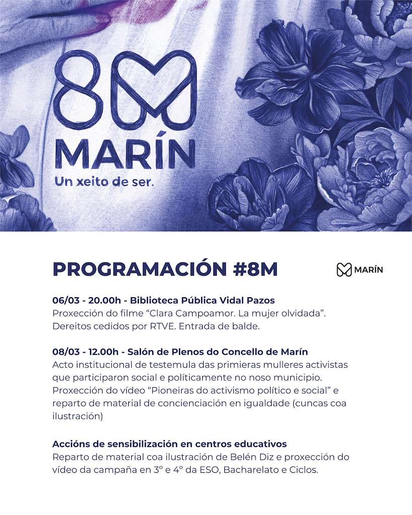 Día Internacional da Muller  en Marín