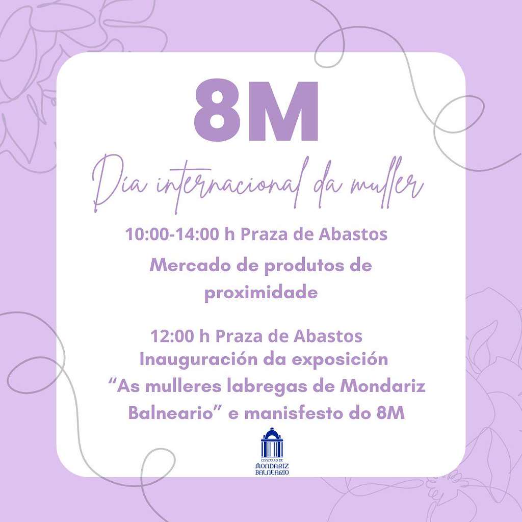Día Internacional da Muller en Mondariz-Balneario