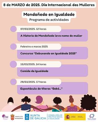 Fechas, información, programa, cartel, imágenes, mapa y ubicación de Día Internacional da Muller  en  Mondoñedo