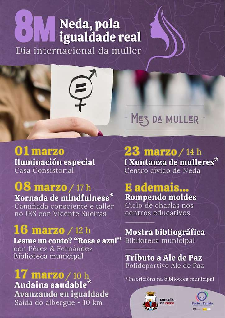 Día Internacional da Muller  en Neda