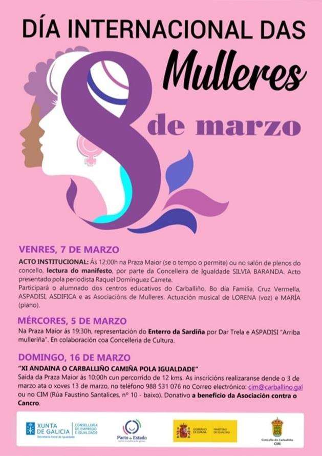 Día Internacional da Muller en O Carballiño