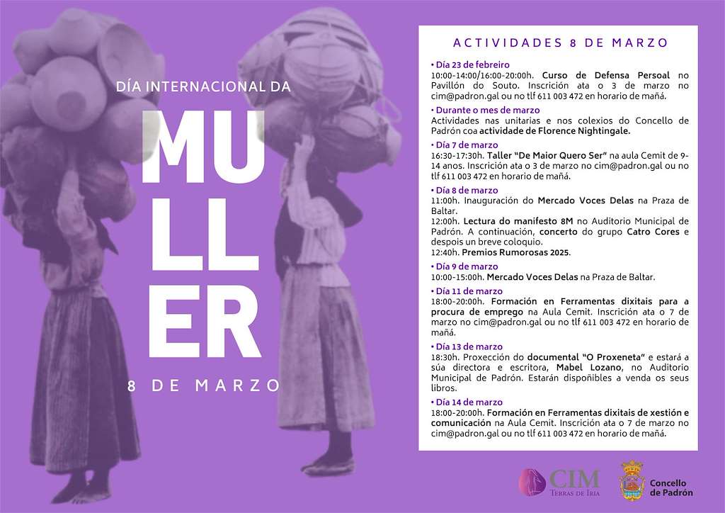 Día Internacional da Muller en Padrón