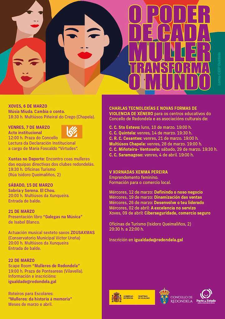 Día Internacional da Muller en Redondela