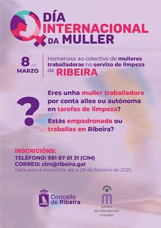 Fechas, información, programa, cartel, imágenes, mapa y ubicación de Día Internacional da Muller  en  Ribeira