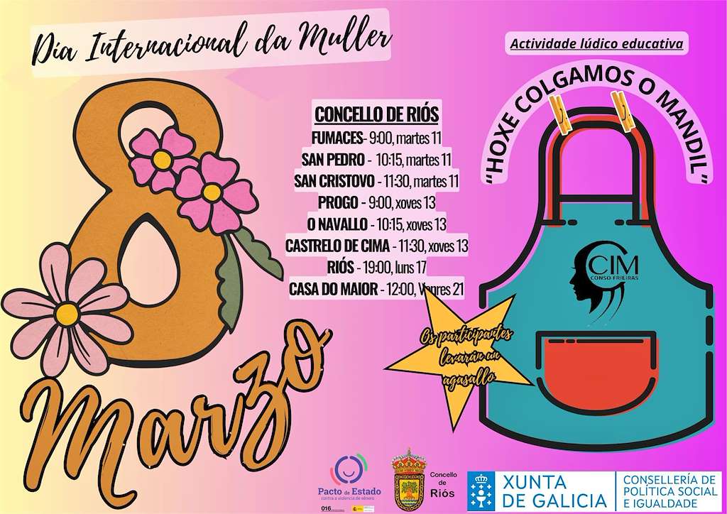Día Internacional da Muller  en Riós