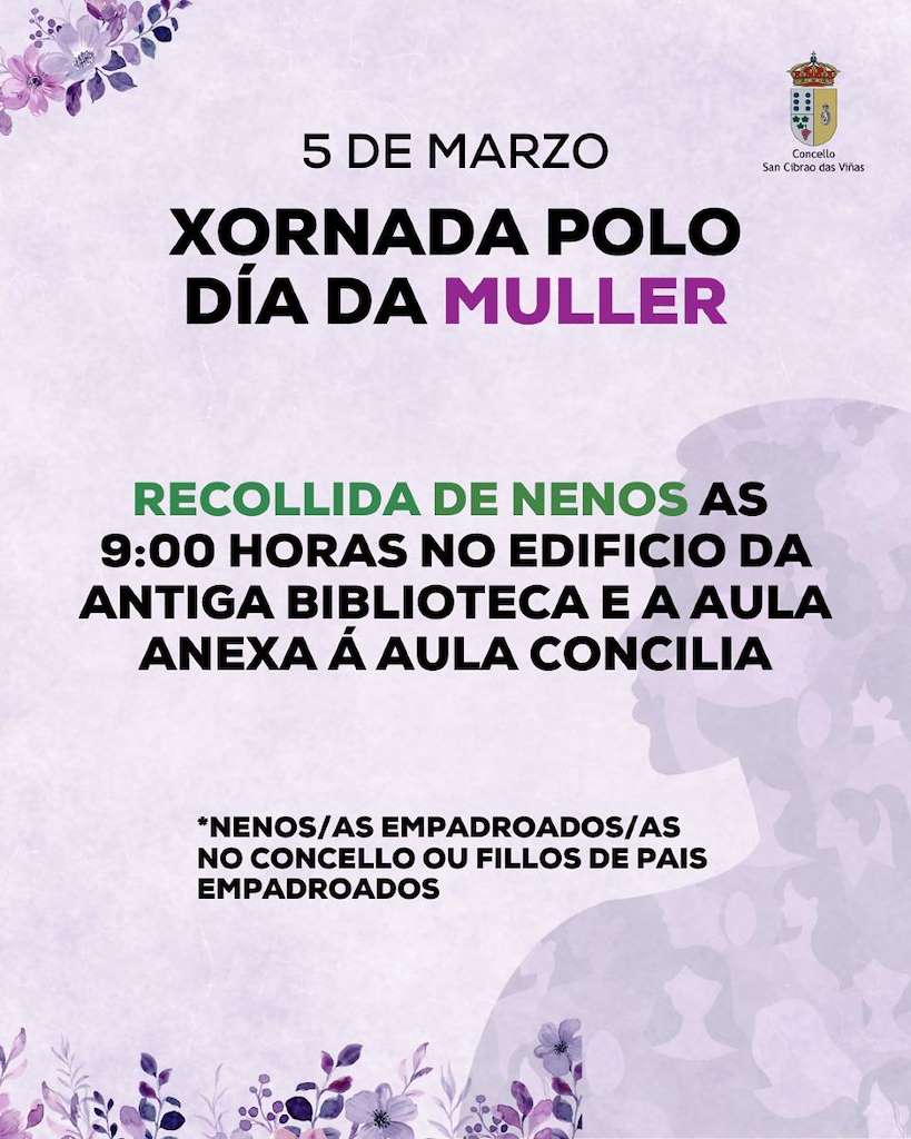 Día Internacional da Muller en San Cibrao das Viñas
