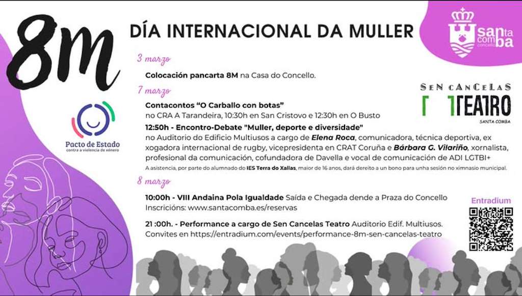 Día Internacional da Muller  en Santa Comba