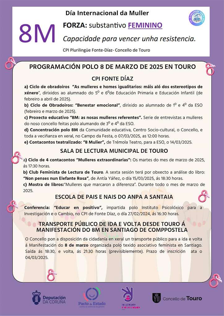 Día Internacional da Muller en Touro