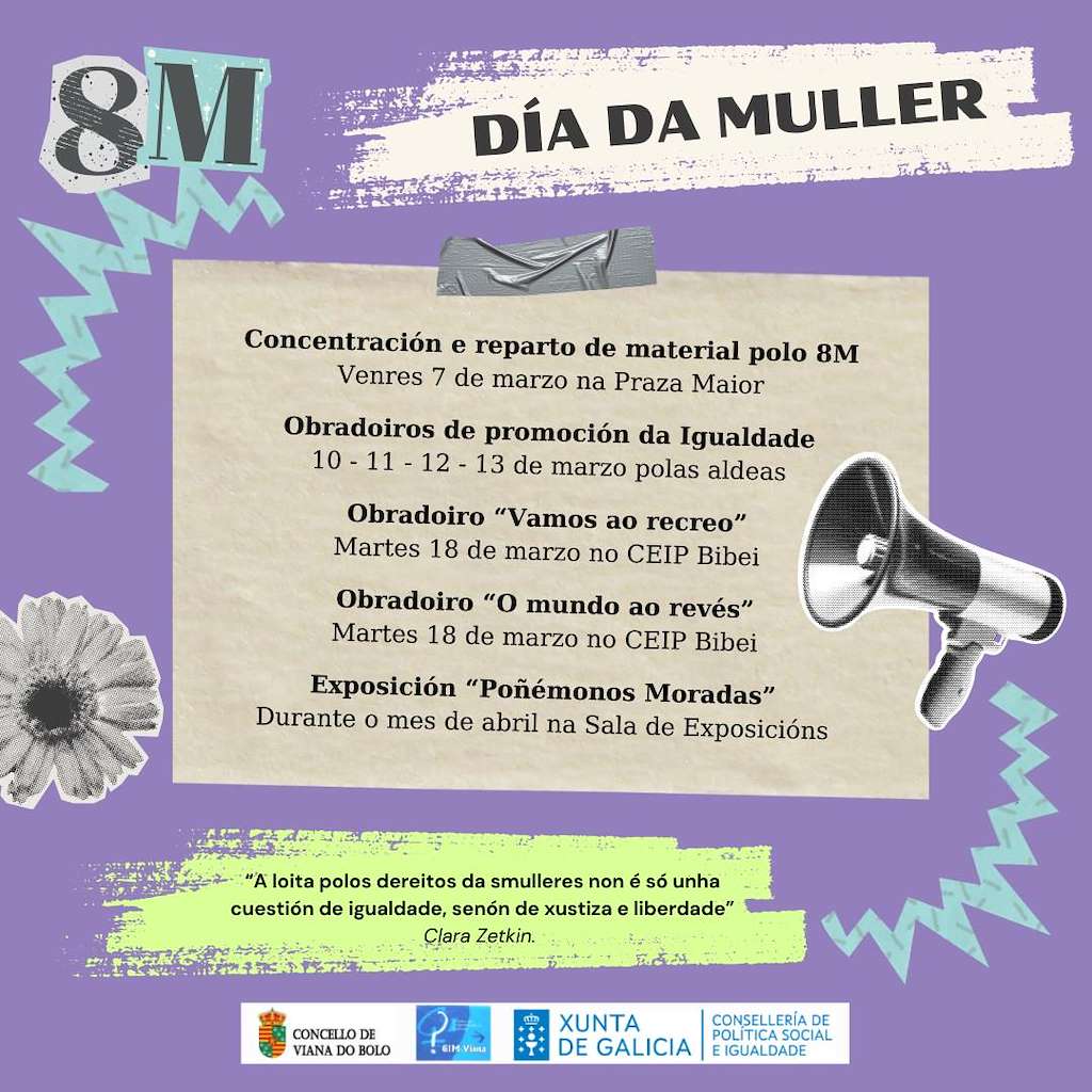 Día Internacional da Muller (2024) en Viana do Bolo