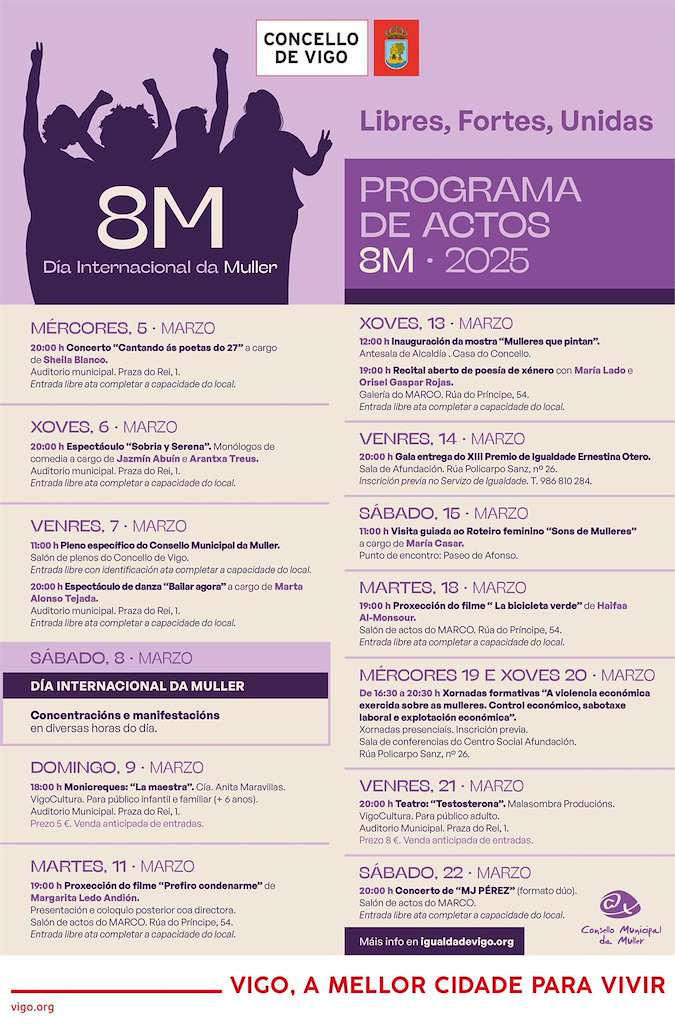 Día Internacional da Muller  en Vigo