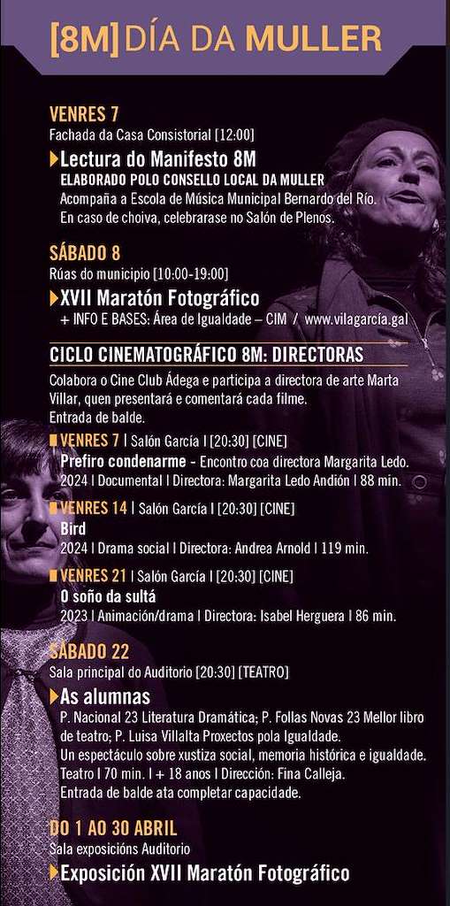 Día Internacional da Muller en Vilagarcía de Arousa