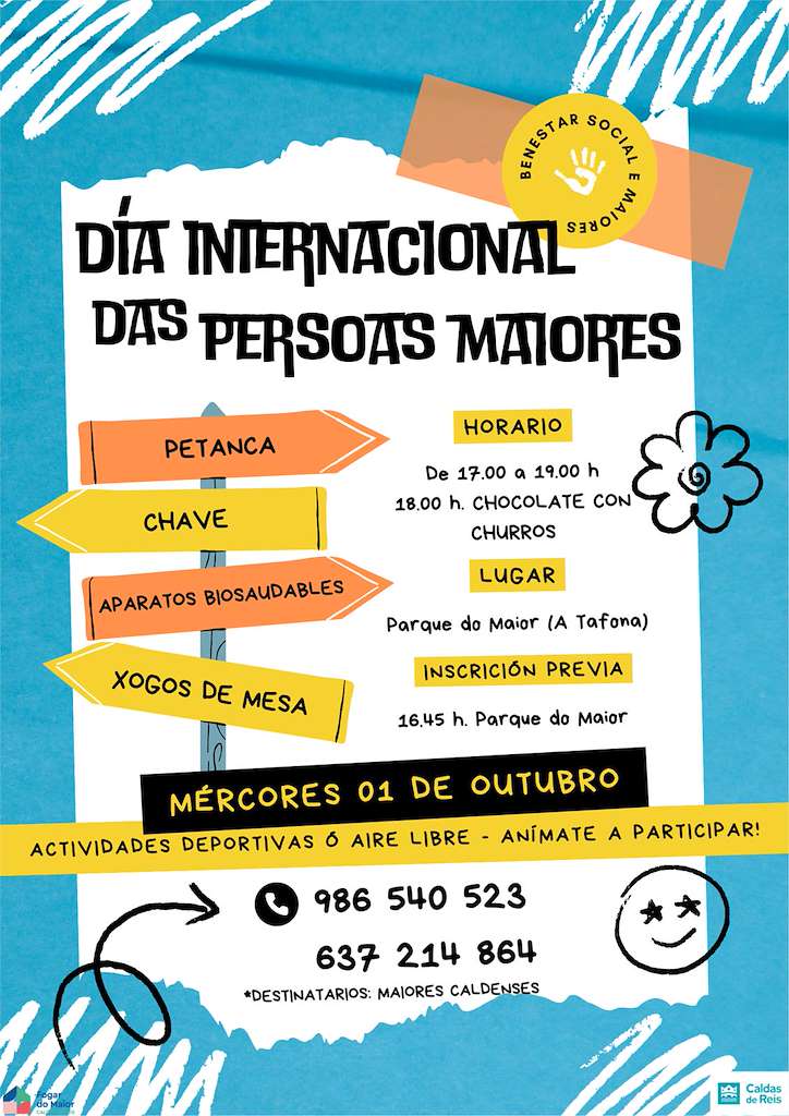 Día Internacional das Persoas Maiores  (2025) en Caldas de Reis