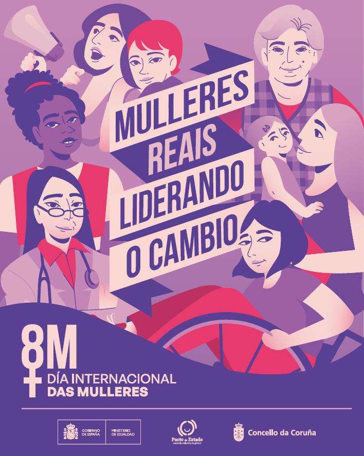 Día Internacional de la Mujer (2026) en A Coruña