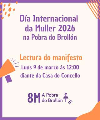 Fechas, información, programa, cartel, imágenes, mapa y ubicación de Día Internacional de la Mujer  en  A Pobra do Brollón