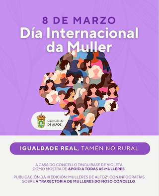 Fechas, información, programa, cartel, imágenes, mapa y ubicación de Día Internacional de la Mujer  en  Alfoz do Castrodouro