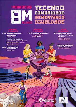Fechas, información, programa, cartel, imágenes, mapa y ubicación de Día Internacional de la Mujer (2026)  en  Allariz