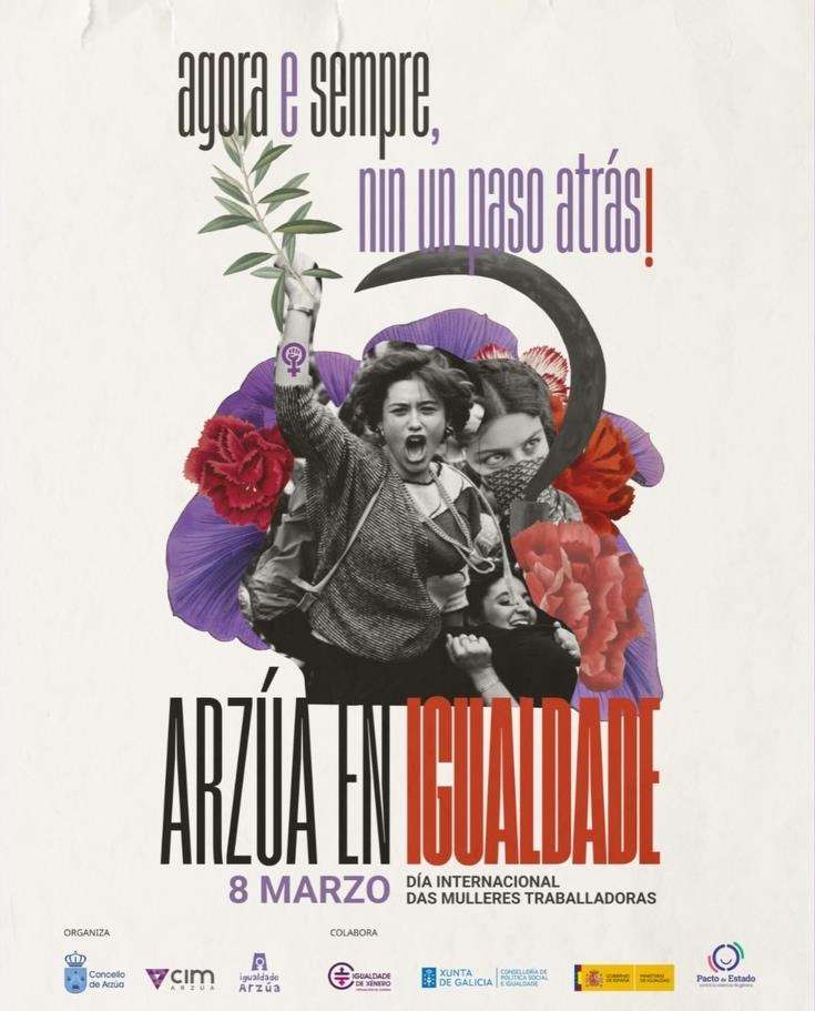 Día Internacional de la Mujer (2026) en Arzúa