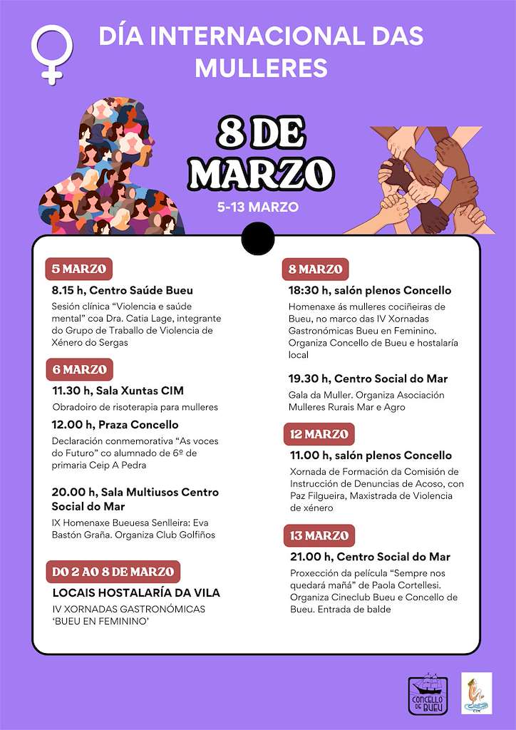 Día Internacional de la Mujer (2026) en Bueu