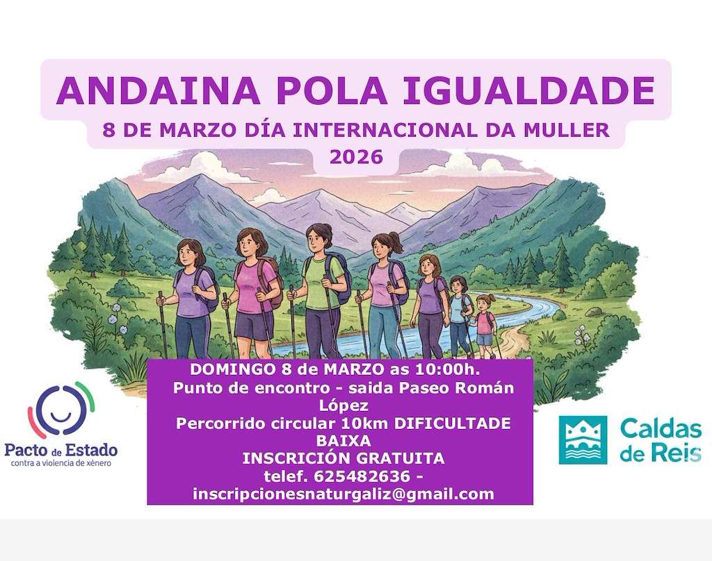 Día Internacional de la Mujer en Caldas de Reis
