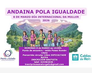 Fechas, información, programa, cartel, imágenes, mapa y ubicación de Día Internacional de la Mujer (2026)  en  Caldas de Reis