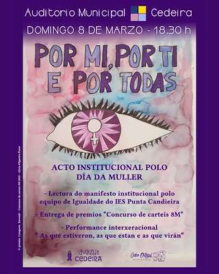 Fechas, información, programa, cartel, imágenes, mapa y ubicación de Día Internacional de la Mujer (2026)  en  Cedeira