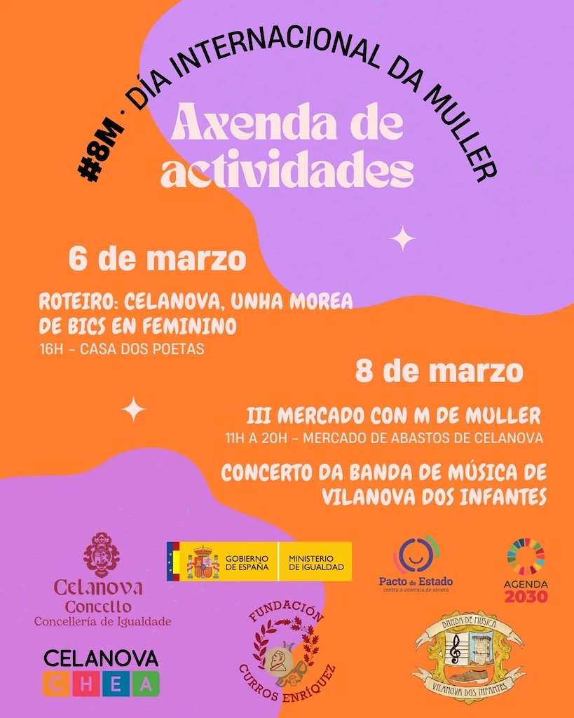 Día Internacional de la Mujer en Celanova