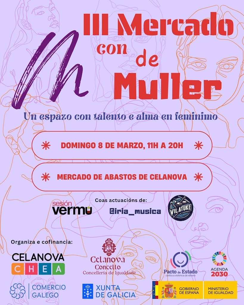 Día Internacional de la Mujer en Celanova
