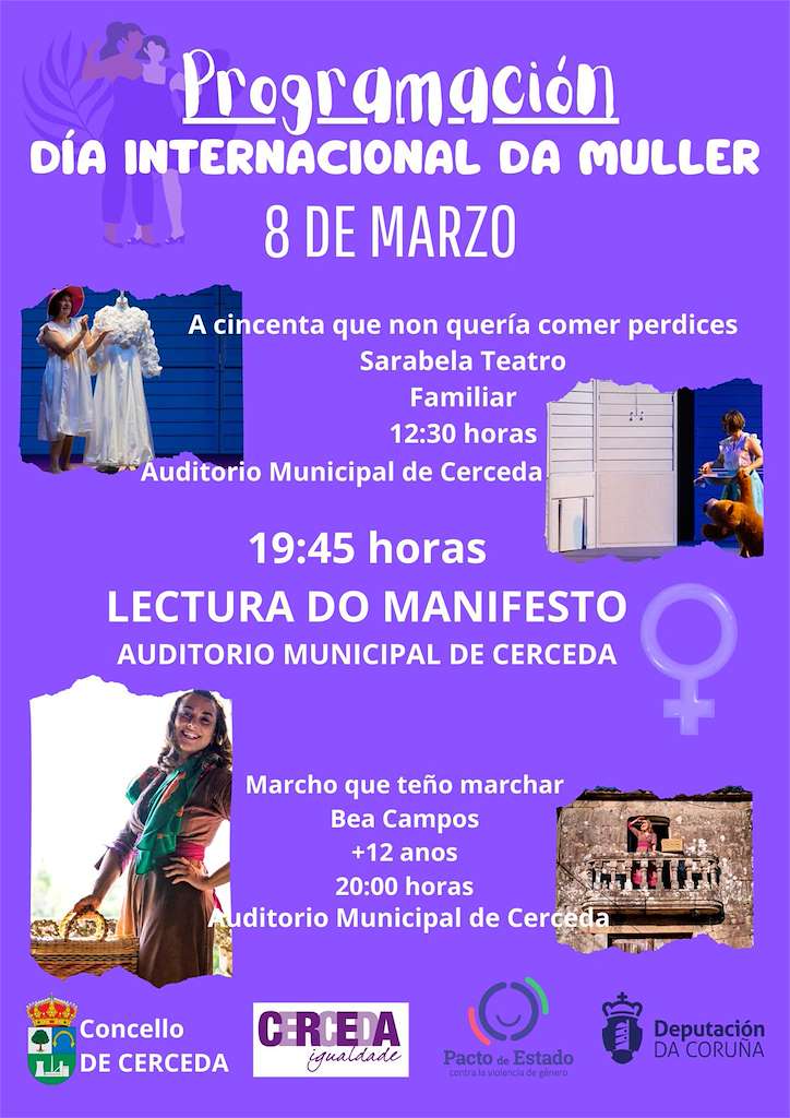 Día Internacional de la Mujer en Cerceda