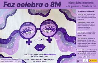 Fechas, información, programa, cartel, imágenes, mapa y ubicación de Día Internacional de la Mujer (2026)  en  Foz