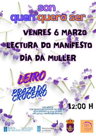 Fechas, información, programa, cartel, imágenes, mapa y ubicación de Día Internacional de la Mujer (2026)  en  Leiro