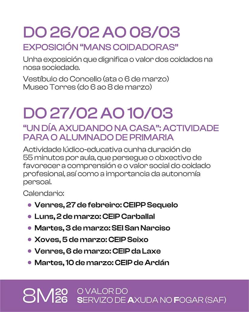 Día Internacional de la Mujer (2026) en Marín